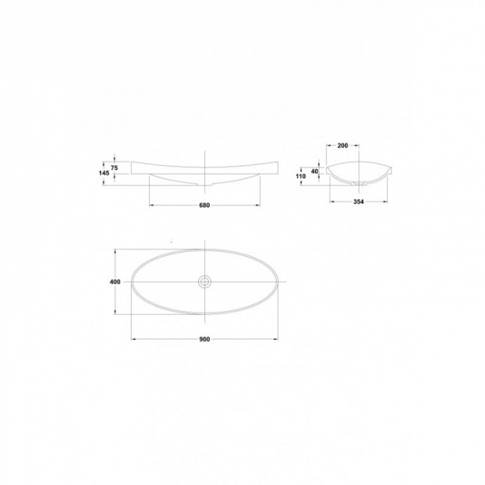 LAVOAR KLEA 90X40 ALB [2]