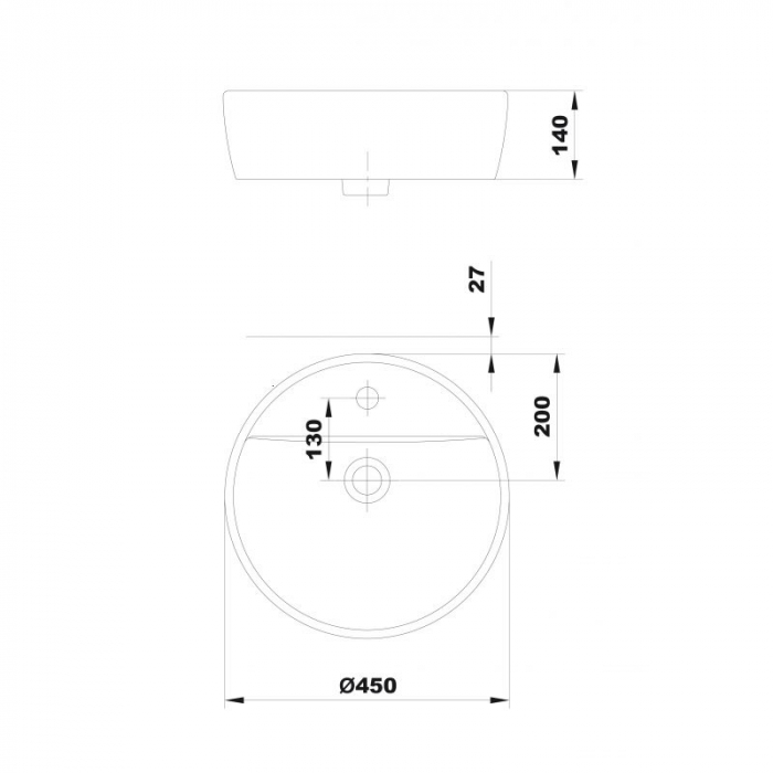 LAVOAR URBAN 45 ALB CU GAURA PENTRU BATERIE [2]