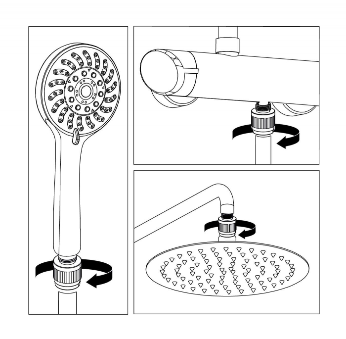 Limitator debit, Deante, ,Cromat [2]