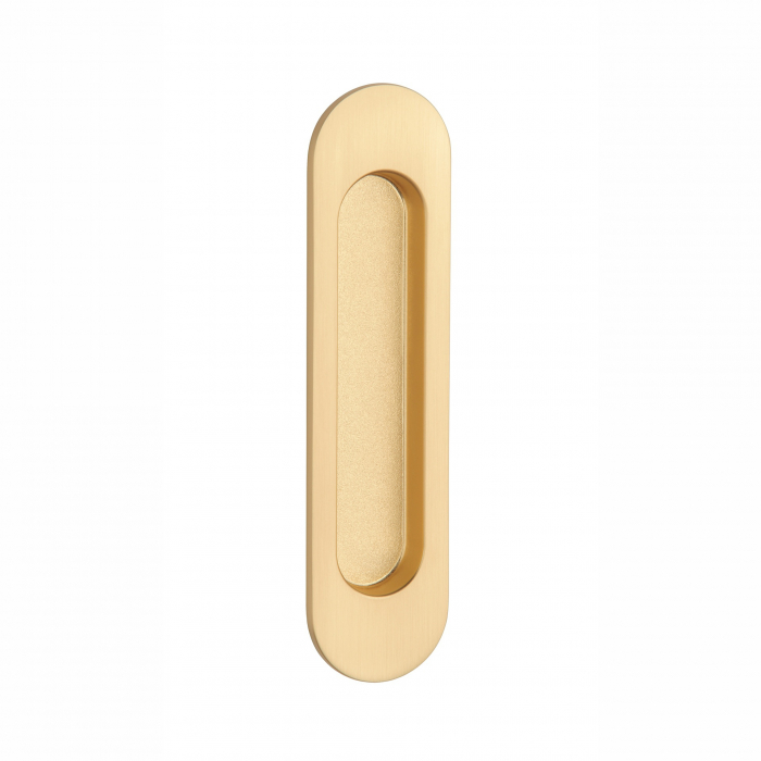 Maner usa oval APRILE 7040 GOLD SATIN - auriu mat [1]