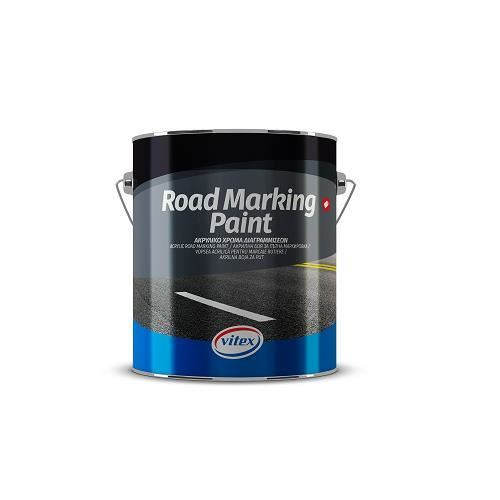 Vopsea acrilică pentru marcaj rutier VITEX Road Marking Paint, alb, 25kg [1]