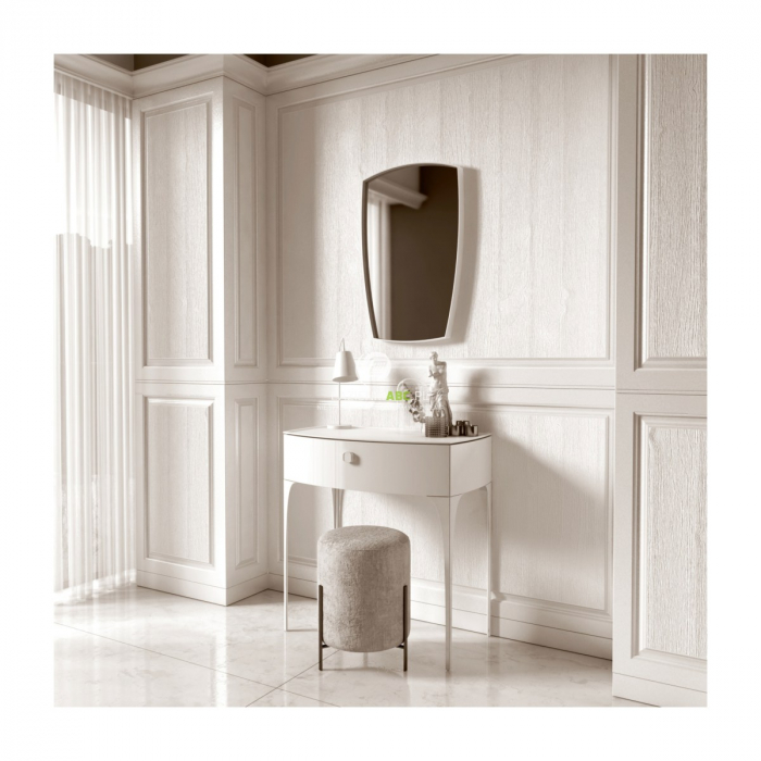 OGLINDA LOUIS 50X72X6 CM, RAMA ALB LUCIOS [2]