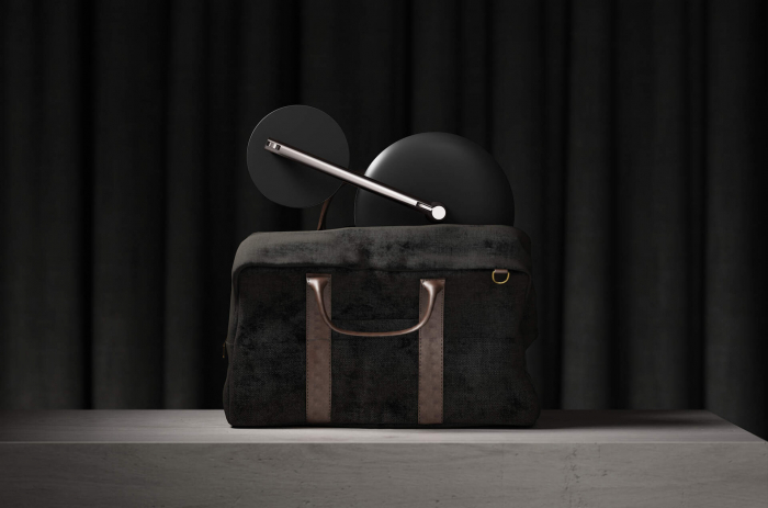 Oglindă cosmetică, de sine stătător - Bec LED [10]