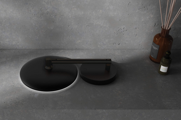 Oglindă cosmetică, de sine stătător - Bec LED [8]