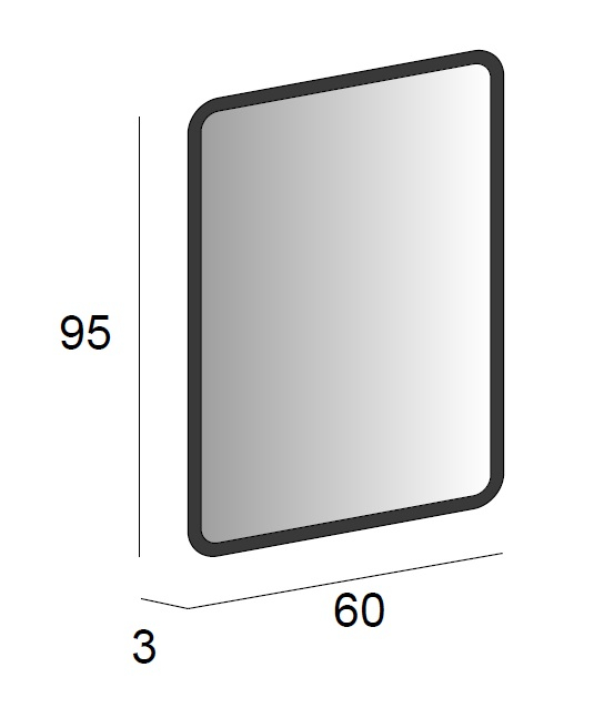 OGLINDA 60X95 CU LED SI DEZABURIRE [2]