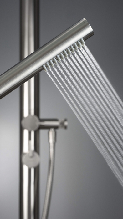 Colonă de duș montat pe pardoseală, pentru grădina sau baia ( interior/exterior ) [5]