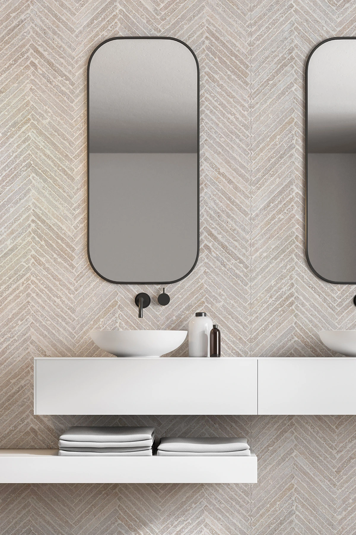 lacare de Perete Rocko Tiles R130 Greige Babylon – Design Greige Elegant și Rezistență la Zgârieturi [1]