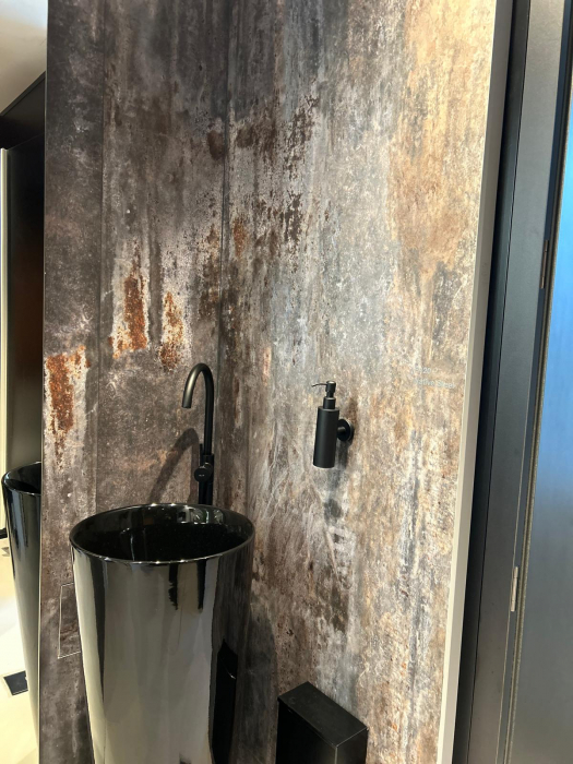 Panouri SPC Rocko Tiles R120 Native Steel - Decor Industrial Premium Kronospan [4]