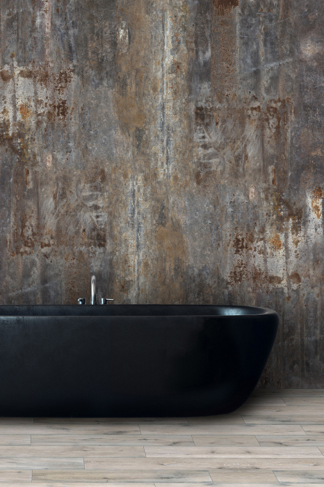 Panouri SPC Rocko Tiles R120 Native Steel - Decor Industrial Premium Kronospan [2]