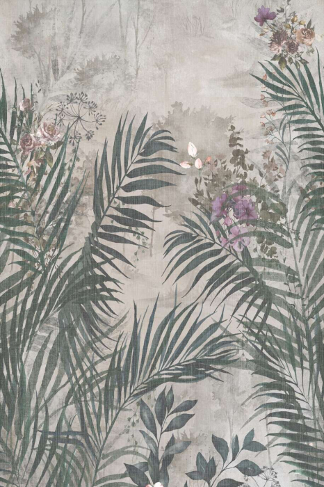 Panou de perete Rocko Tiles R161A Golden Cane A – Design botanic vibrant [2]