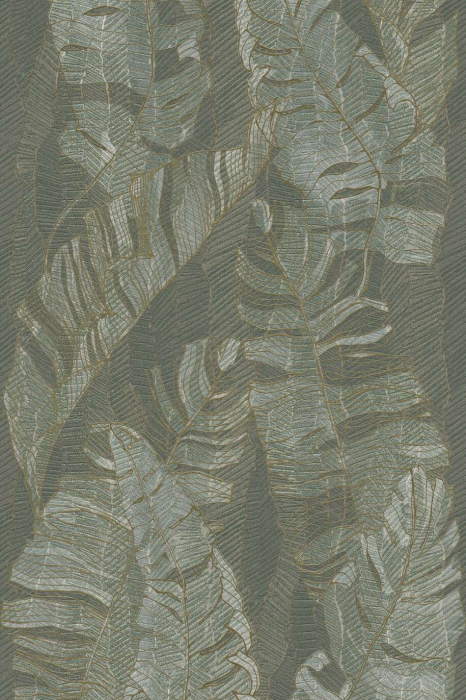 anou de perete Rocko Tiles R163 Silver Sage – Design botanic în nuanțe de verde [3]