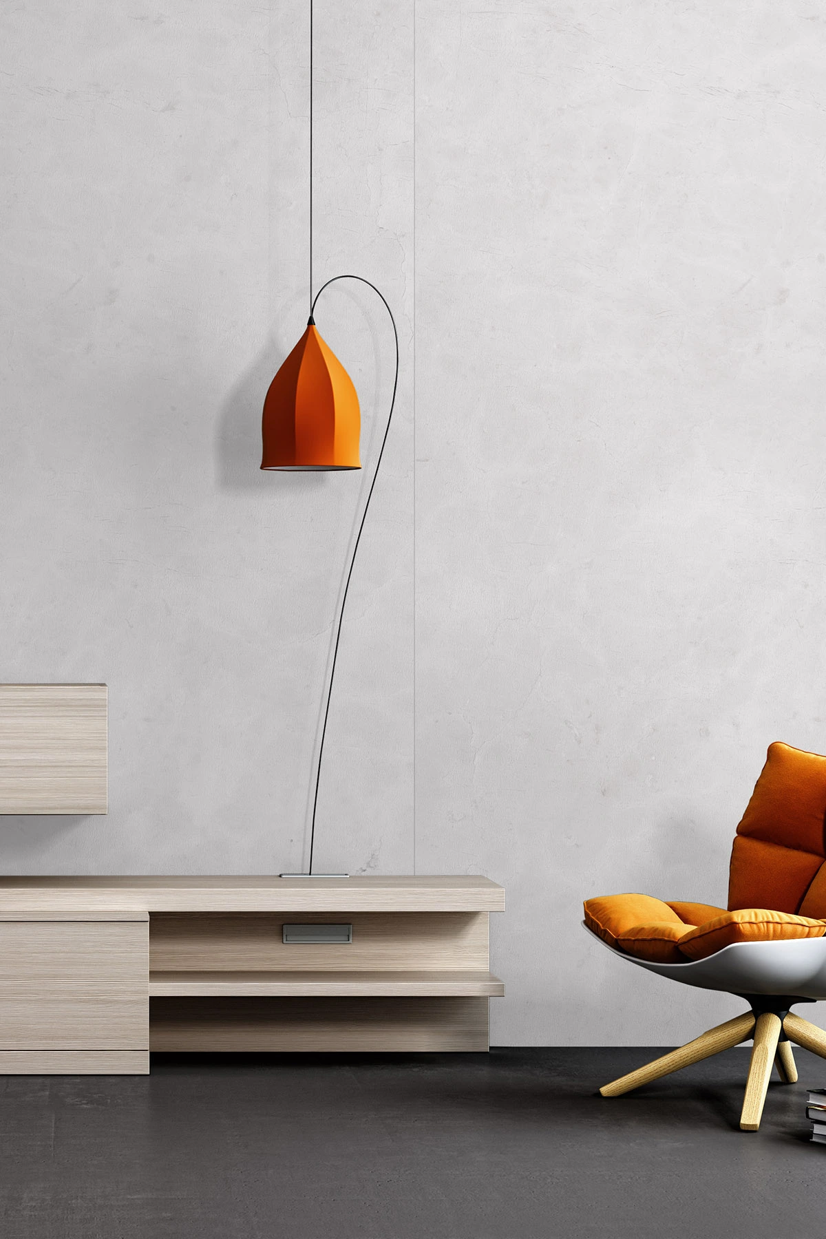 Panou decorativ SPC pentru perete Kronospan Rocko Wall R119 Crema Valpolicella 123 x 280 cm, 4 mm [1]