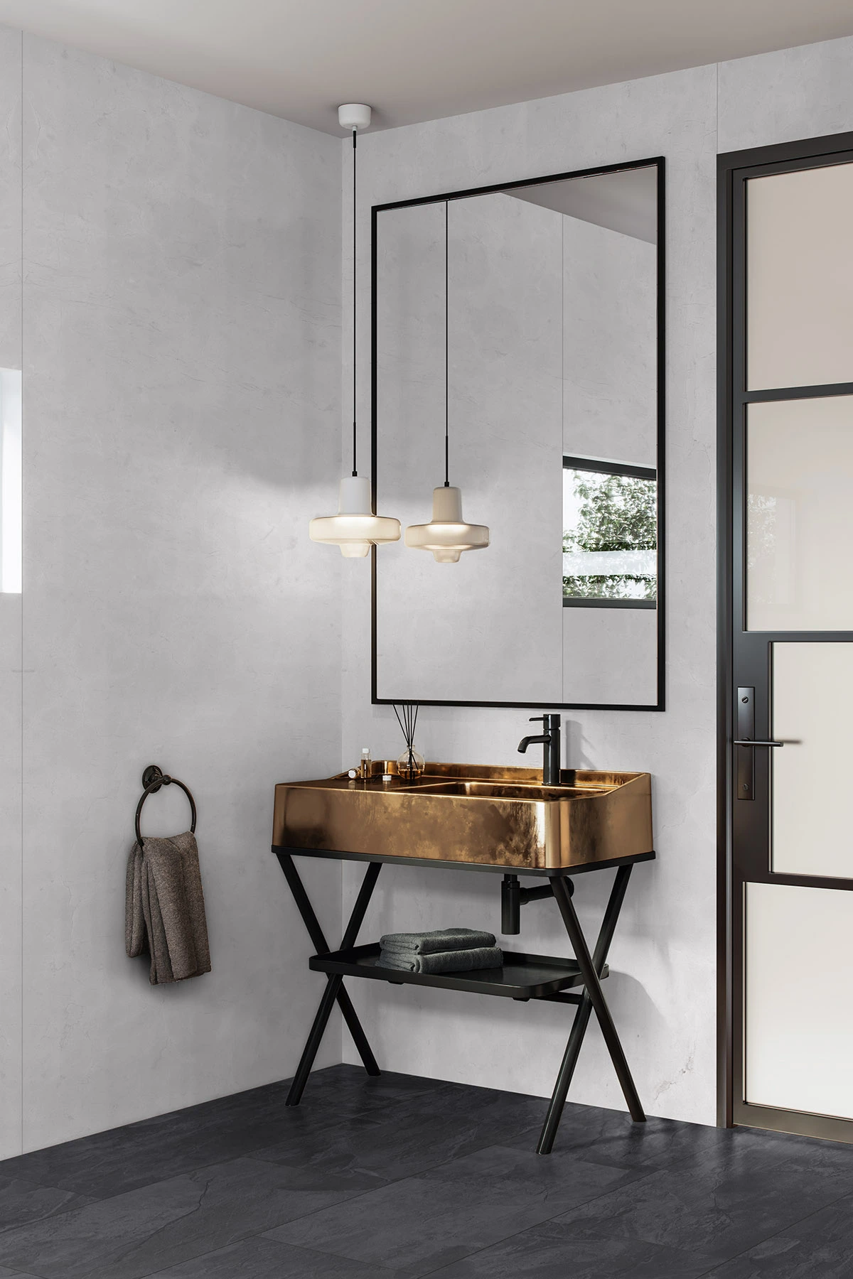 Panou decorativ SPC pentru perete Kronospan Rocko Wall R119 Crema Valpolicella 123 x 280 cm, 4 mm [2]