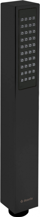 Pară de duș, 1-funcție, Deante, Square,Negru [1]