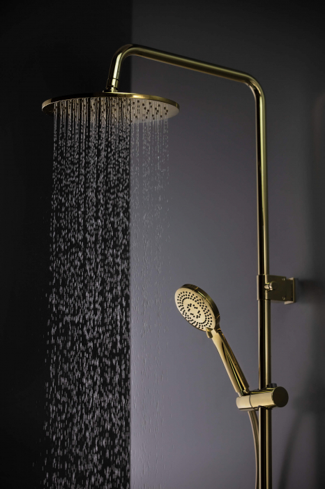 Pară de duș, 3-funcții, Deante, ARNIKA,auriuiu [5]