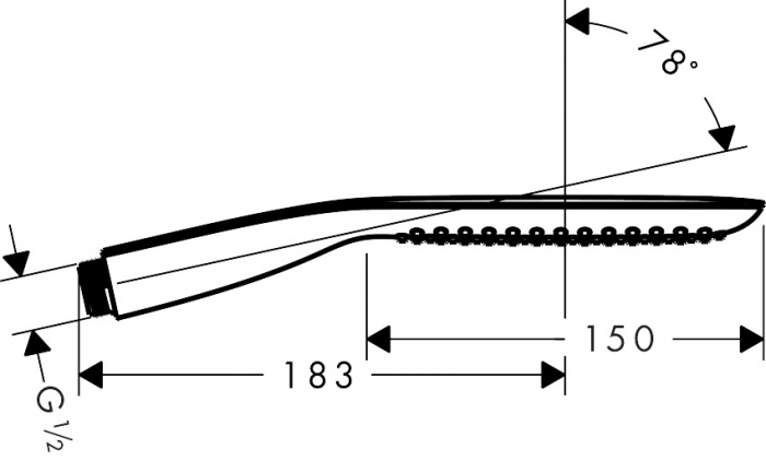PARA DE DUS PURAVIDA 120 1JET CAL. I [2]