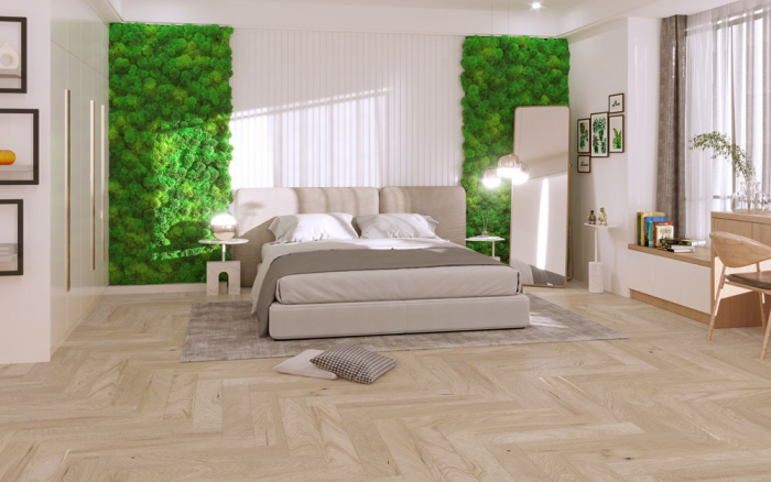 Parchet triplustratificat, Barlinek, Stejar Herringbone Asmara 130 [1]