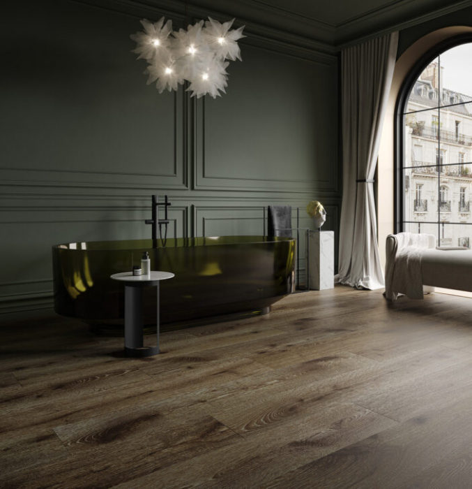 Parchet Vinil Barlinek Stejar Coffee - Nuanțe Elegante, Rezistență la Apă și Montaj Rapid [1]