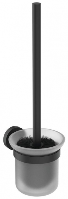 PERIE WC CU SUPORT IOM SILK BLACK,PAHAR STICLA MATA [1]