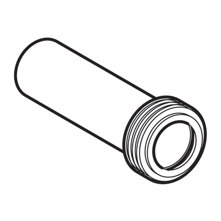 RACORD WC GEBERIT DIAM. 45X55 MM, L.180MM CAL. I [2]