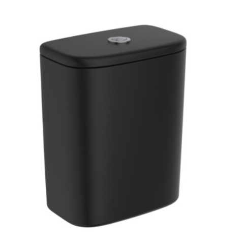 REZERVOR WC TESI, 3/6 L, ALIMENTARE INFERIOARA, SILK BLACK [2]