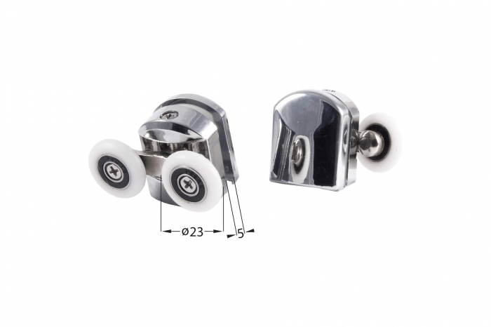 Role superioare, dublu, pentru sticle de 5 mm - FI 23 mm [2]