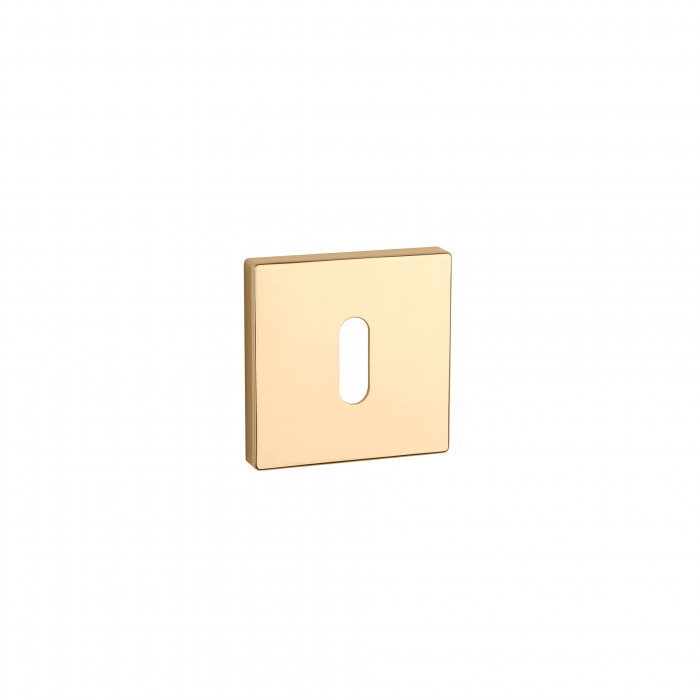 Rozeta APRILE Q SLIM 7MM LG PVD - PVD auriu lustruit OB [1]