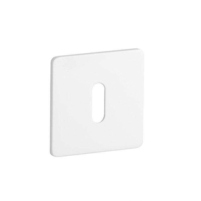 Rozeta STERK KVADRAT 1710 ULTRA SLIM 3MM WH - alb mat OB [1]
