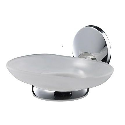 SAPUNIERA CU SUPORT EMOTION CROM SATIN [1]