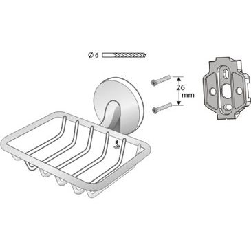 SAPUNIERA DUS CHROMA [2]