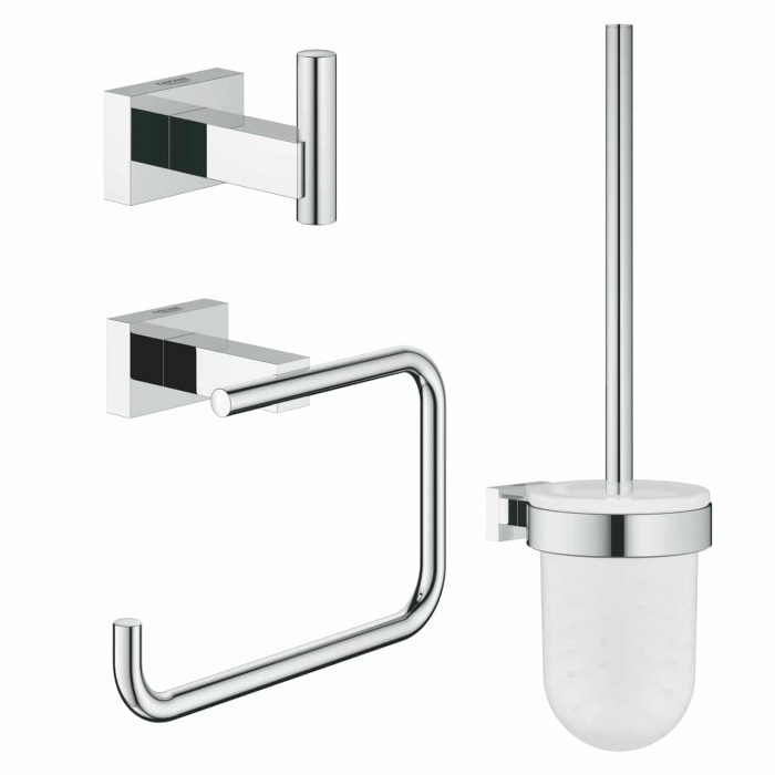 SET ACCESORII ESSENTIALS CUBE 3 IN 1 (CARLIG, SUP. HARTIE FARA AP., PERIE WC) [1]