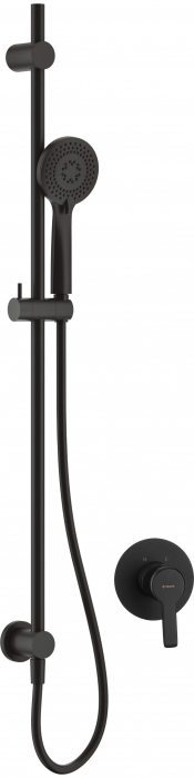 Set de duș cu montare îngropată, cu bară glisantă [1]