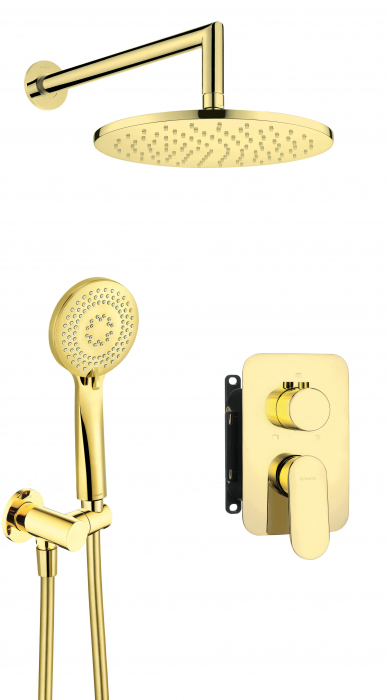 Set de duș cu montare îngropată, cu BOX pentru baterie [1]