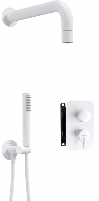 Set de duș cu montare îngropată, cu BOX pentru baterie - Cu pară de duș [1]