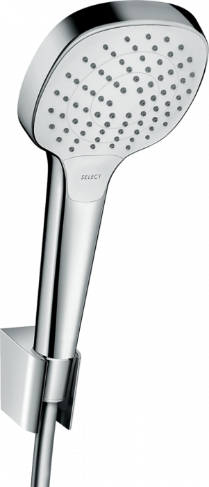 SET DUS CROMA SELECT E VARIO 3 JET, CU PORTER SI FURTUN 1.60 M ALB-CROM [1]