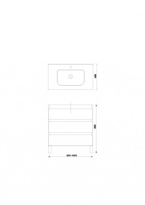 MOBILIER DAILY STATIV 80X46X56.5 ALB LUCIOS,3 SERTARE,CU LAVOAR [2]