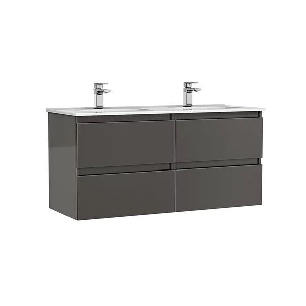 MOBILIER DAILY 120X46X56.5 ANTRACIT LUCIOS, 4 SERTARE,CU LAVOAR [1]