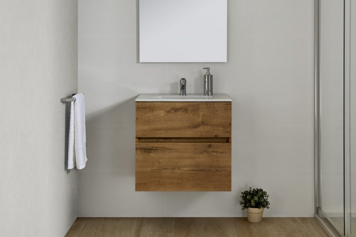 MOBILIER JADE 59.5X44.5 CM WHITE + LAVOAR SMILE 61X46 [2]