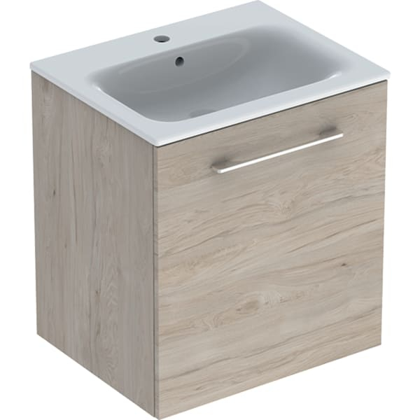 SET LAVOAR CU MARGINE INGUSTA SI MOBILIER SELNOVA SQUARE CU O USA 60 NUC AMERICAN HICKORY DESCHIS [1]