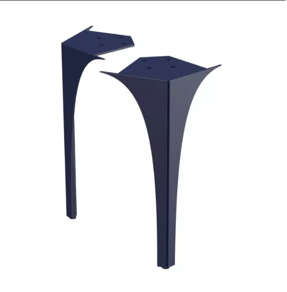 SET PICIOARE FATA MOBILIER LOUIS 62 (2 BUC), 27.5 CM, BLEUMARIN MAT [1]