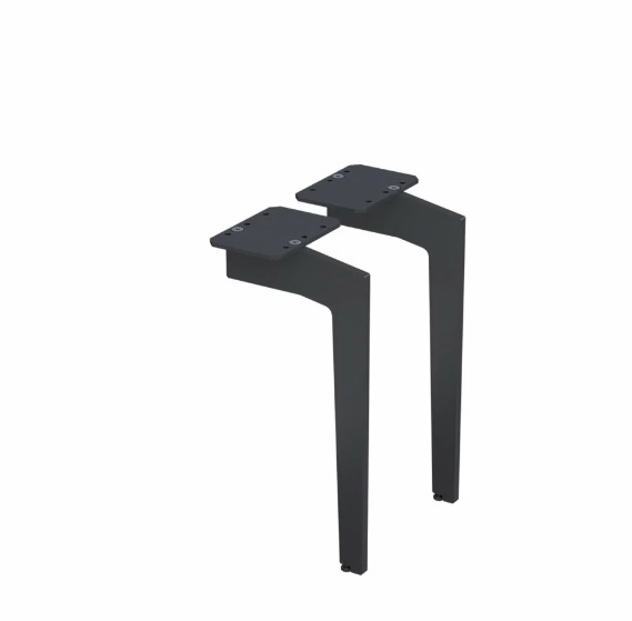 SET PICIOARE MOBILIER SIENA (2 BUC), NEGRU MAT [1]