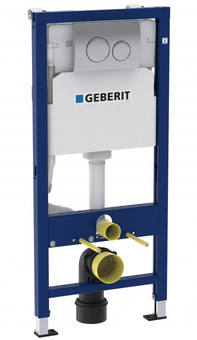 PREPACK WC UP 100 CU CLAPETA DELTA 20 CROM SI SET FIXARE [1]