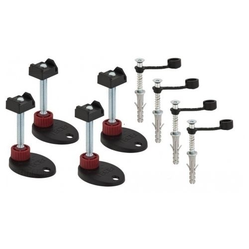 Set suporti sustinere si montaj pentru rigola Tece H=92-139 mm [1]