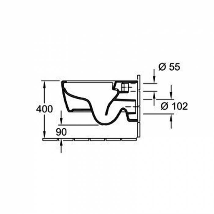 SET VAS WC SUSPENDAT SOUL(4656R001) CU CAPAC WC SOFT-CLOSE, QUICK  RELEASE [6]