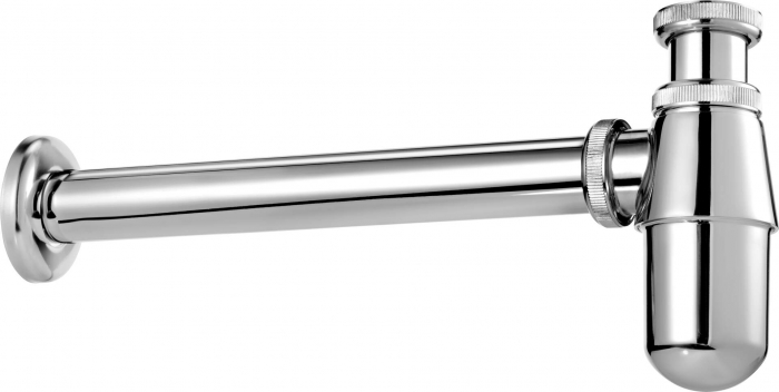 Sifon pentru lavoar, tip butelcă, Deante, ,Cromat [1]