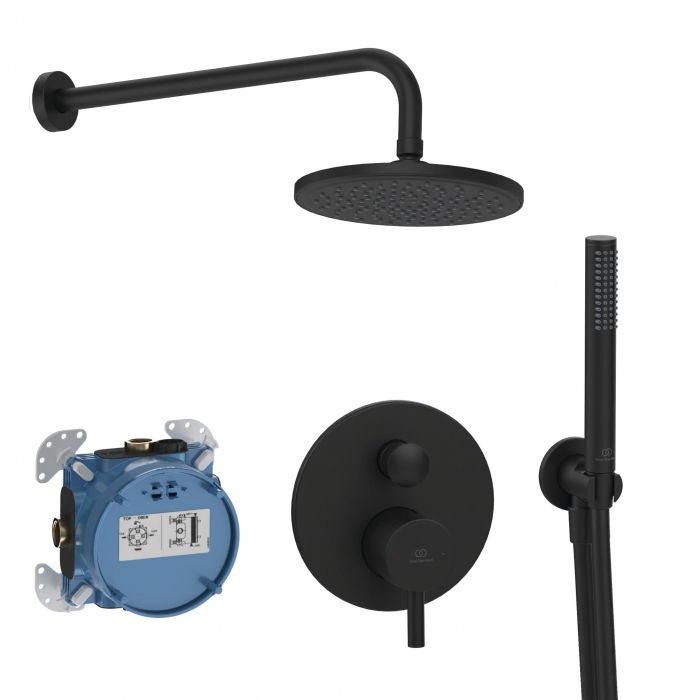 SISTEM DUS INCASTRAT CERALINE NEGRU MAT [1]