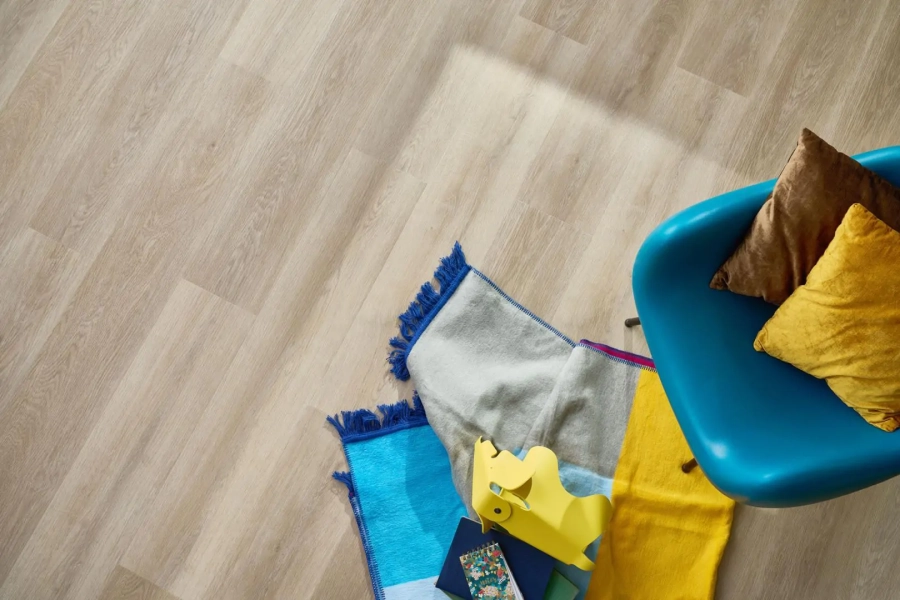 Parchet SPC Plăcile de vinil Arbiton WOODRIC ACOUSTIC - STEJAR STAMFORD - 5.3mm/0.55mm [1]