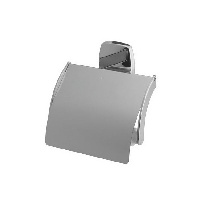 SUPORT HARTIE IGIENICA OREGON CU APARATOARE CROM SATIN [1]