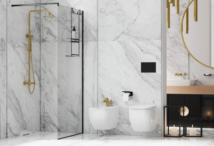 Suport pentru săpun, montare pe perete, Deante, Mokko,Negru [17]