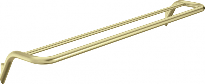 Suport pentru prosoape, dublu - montare pe perete [1]